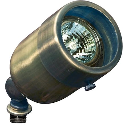 Dabmar Lighting LV29-ABS Solid Brass Directional Spotlight; Antique Brass